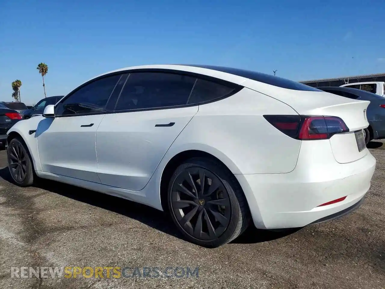 2 Photograph of a damaged car 5YJ3E1EA1PF564662 TESLA MODEL 3 2023