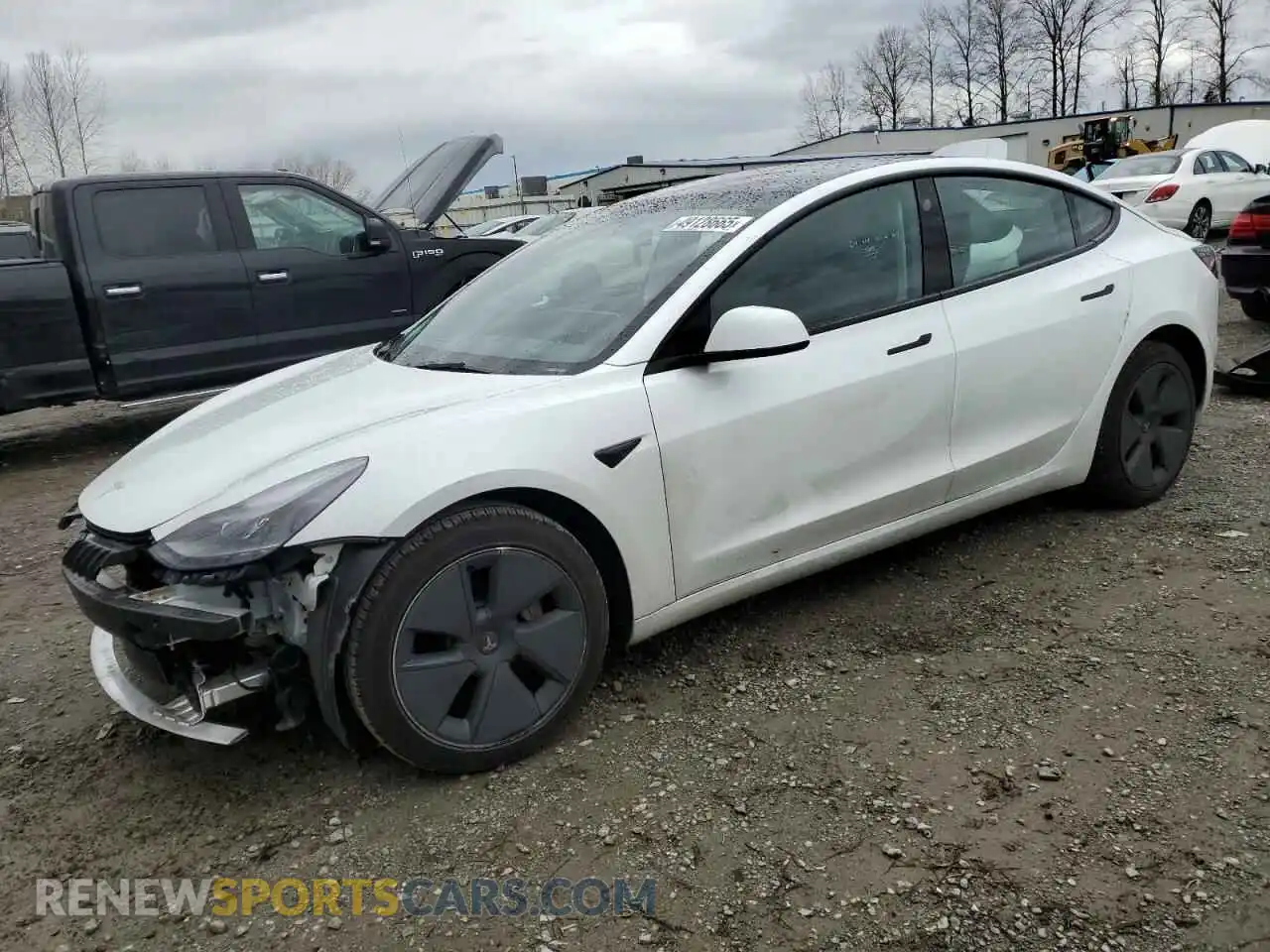 1 Photograph of a damaged car 5YJ3E1EA1PF579727 TESLA MODEL 3 2023