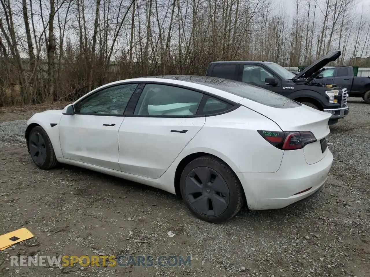 2 Photograph of a damaged car 5YJ3E1EA1PF579727 TESLA MODEL 3 2023