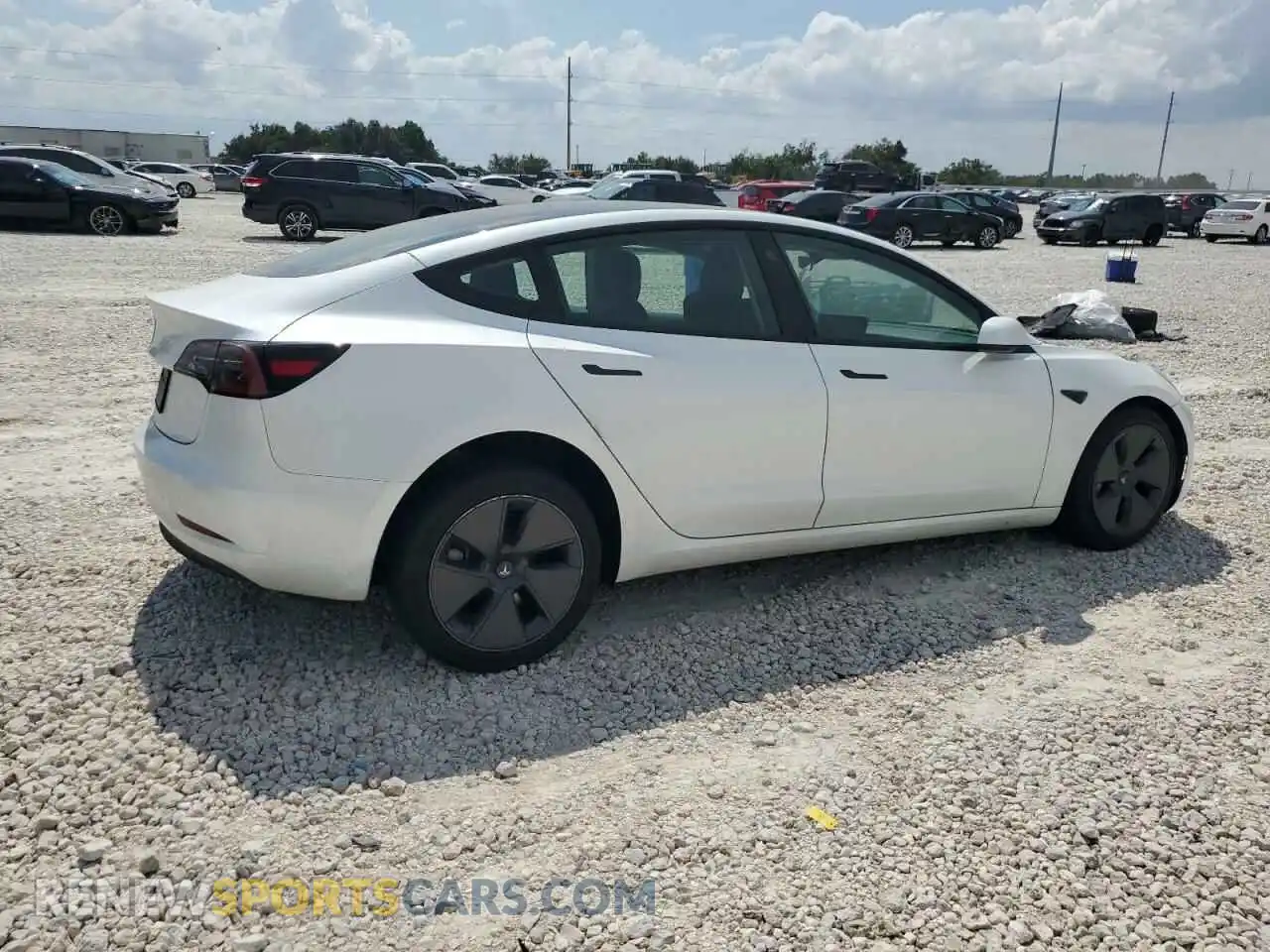 3 Photograph of a damaged car 5YJ3E1EA1PF608109 TESLA MODEL 3 2023