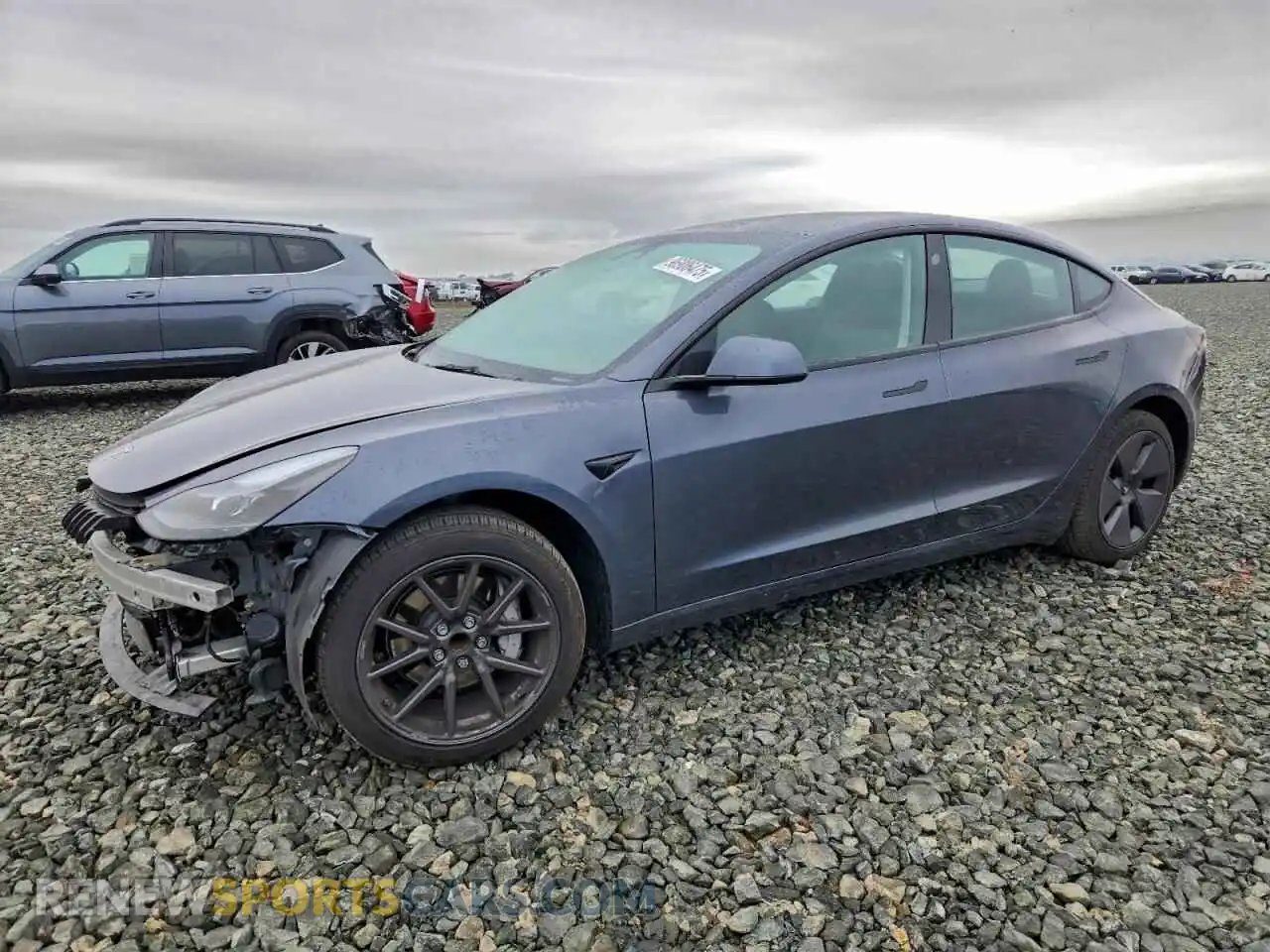 1 Photograph of a damaged car 5YJ3E1EA1PF644205 TESLA MODEL 3 2023