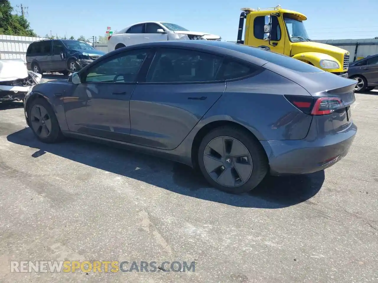 2 Фотография поврежденного автомобиля 5YJ3E1EA1PF656838 TESLA MODEL 3 2023