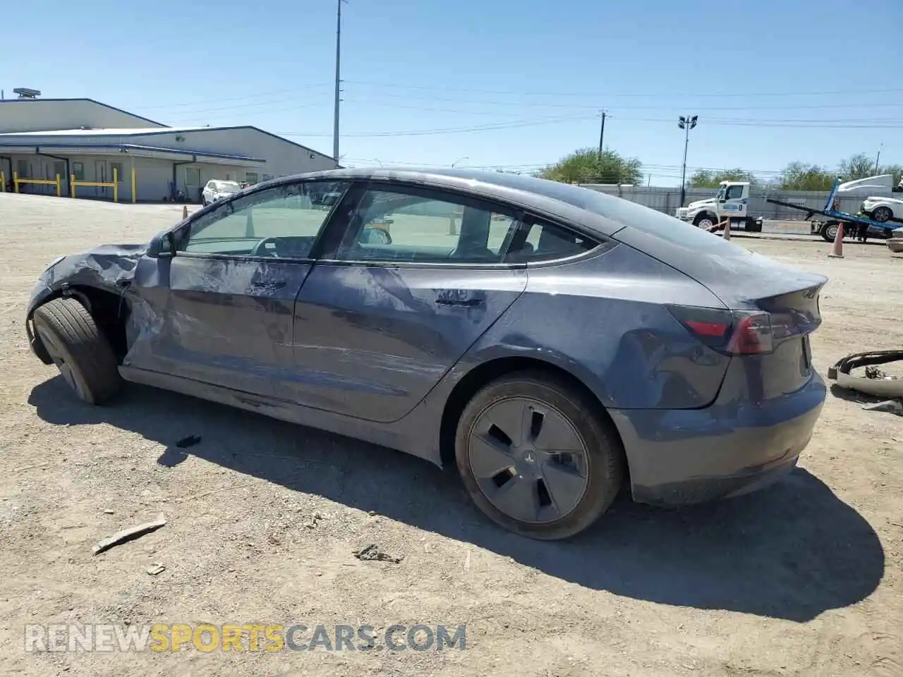 2 Photograph of a damaged car 5YJ3E1EA1PF657696 TESLA MODEL 3 2023