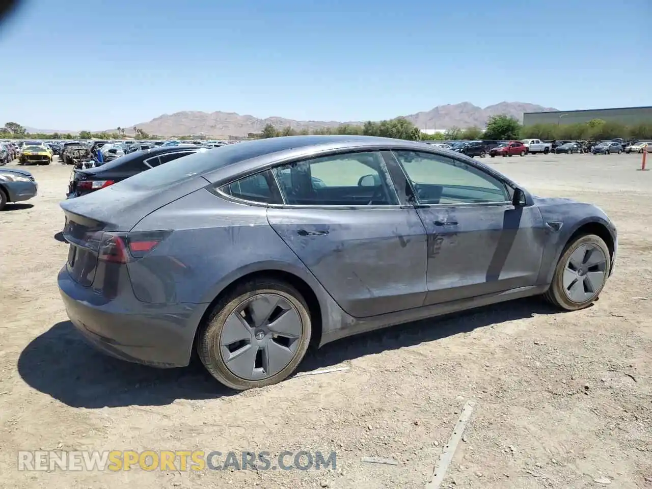 3 Photograph of a damaged car 5YJ3E1EA1PF657696 TESLA MODEL 3 2023