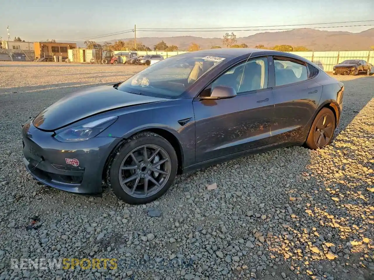 1 Photograph of a damaged car 5YJ3E1EA1PF660422 TESLA MODEL 3 2023