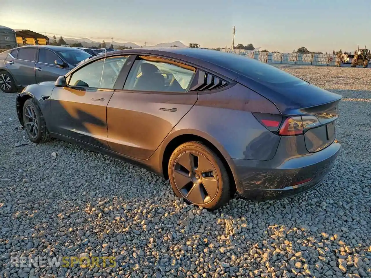 2 Photograph of a damaged car 5YJ3E1EA1PF660422 TESLA MODEL 3 2023