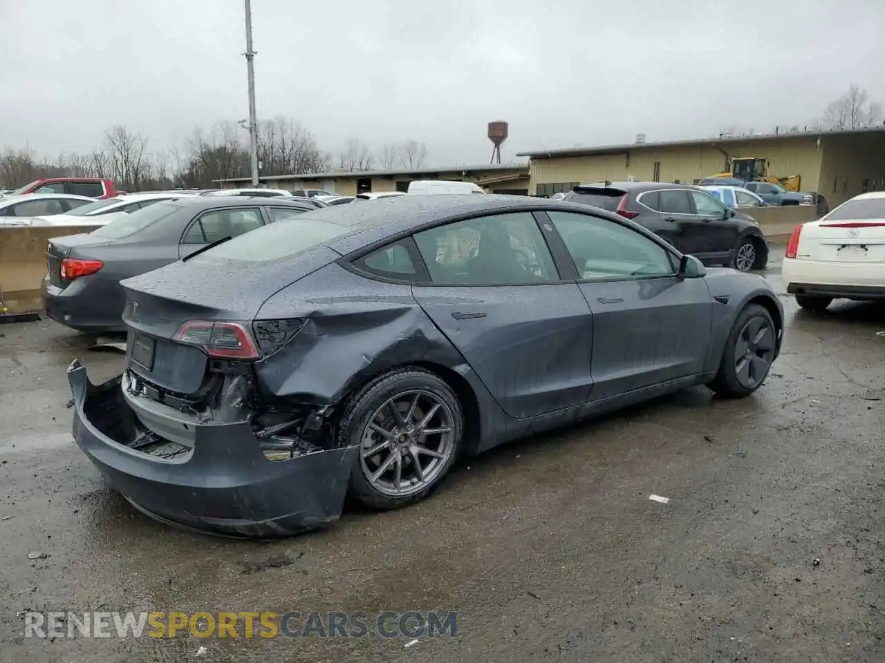 3 Photograph of a damaged car 5YJ3E1EA1PF662929 TESLA MODEL 3 2023