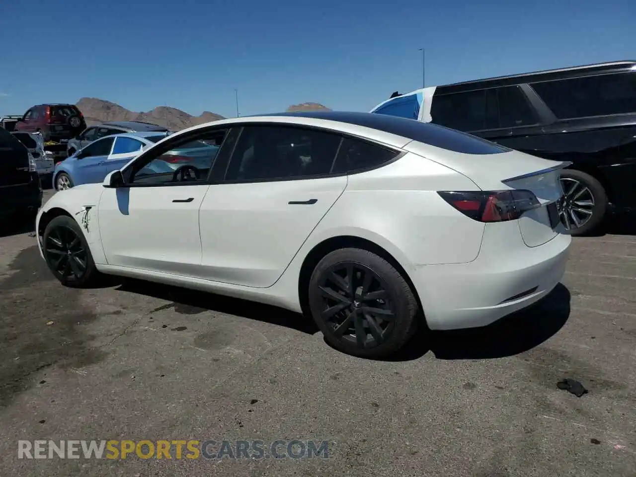2 Photograph of a damaged car 5YJ3E1EA1PF665006 TESLA MODEL 3 2023