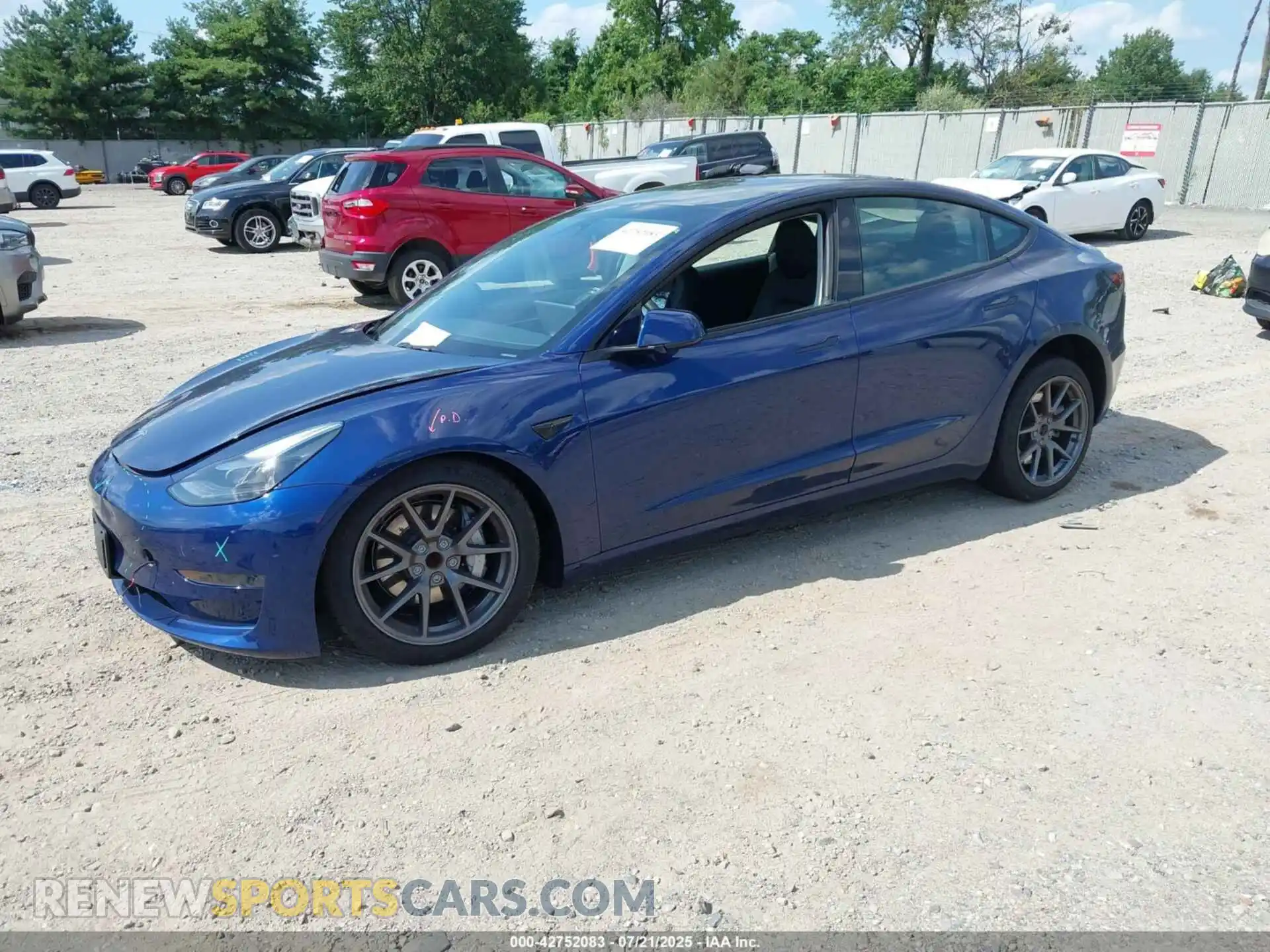 2 Photograph of a damaged car 5YJ3E1EA1PF667385 TESLA MODEL 3 2023
