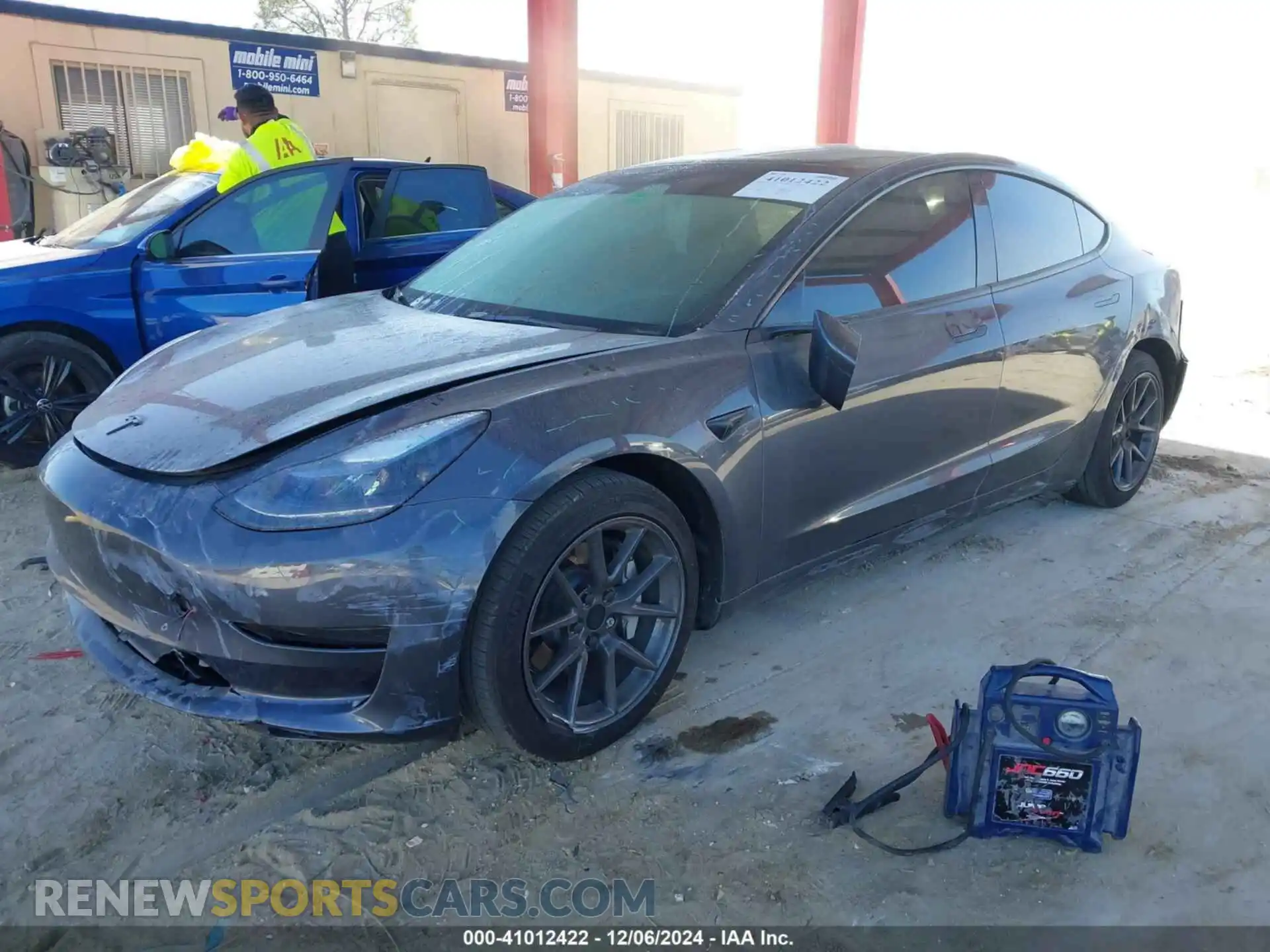 2 Photograph of a damaged car 5YJ3E1EA1PF672182 TESLA MODEL 3 2023