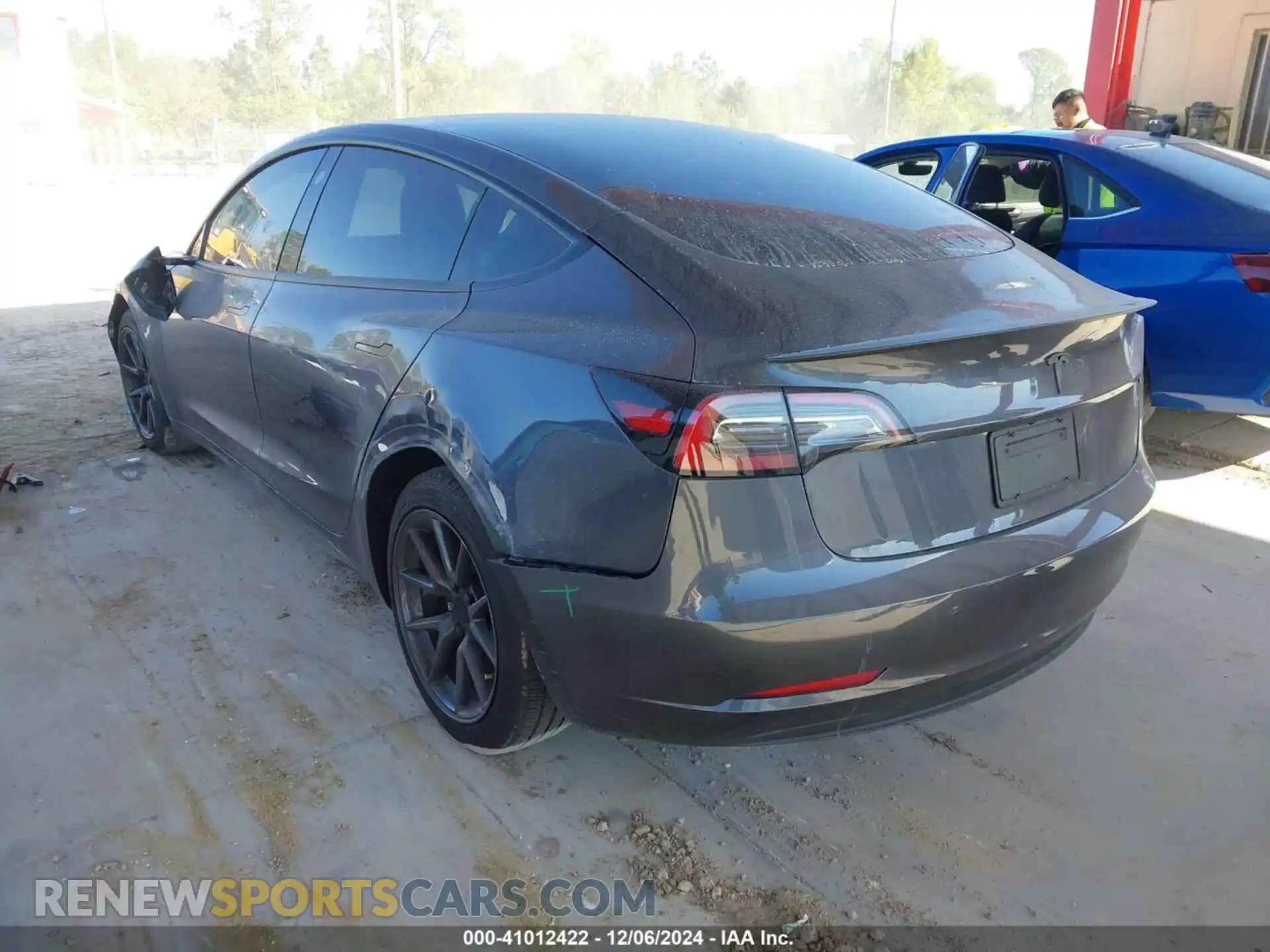3 Photograph of a damaged car 5YJ3E1EA1PF672182 TESLA MODEL 3 2023