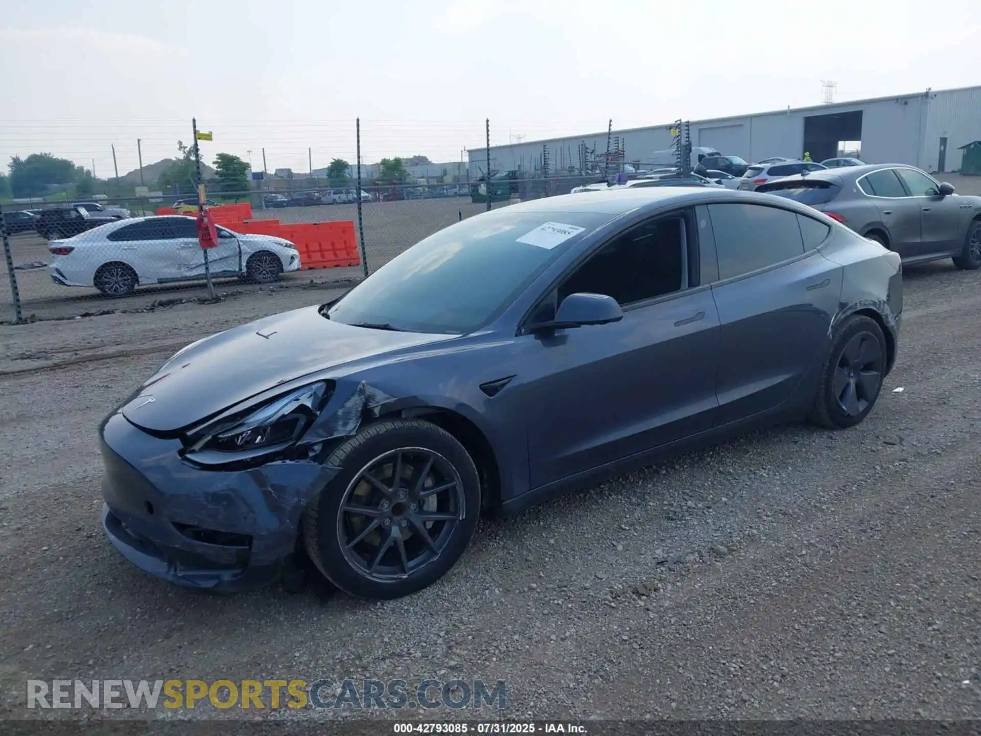 2 Photograph of a damaged car 5YJ3E1EA1PF685157 TESLA MODEL 3 2023
