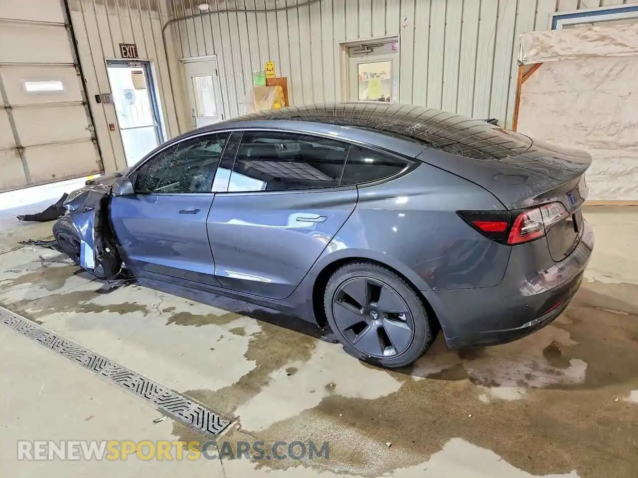 2 Photograph of a damaged car 5YJ3E1EA2PF400823 TESLA MODEL 3 2023