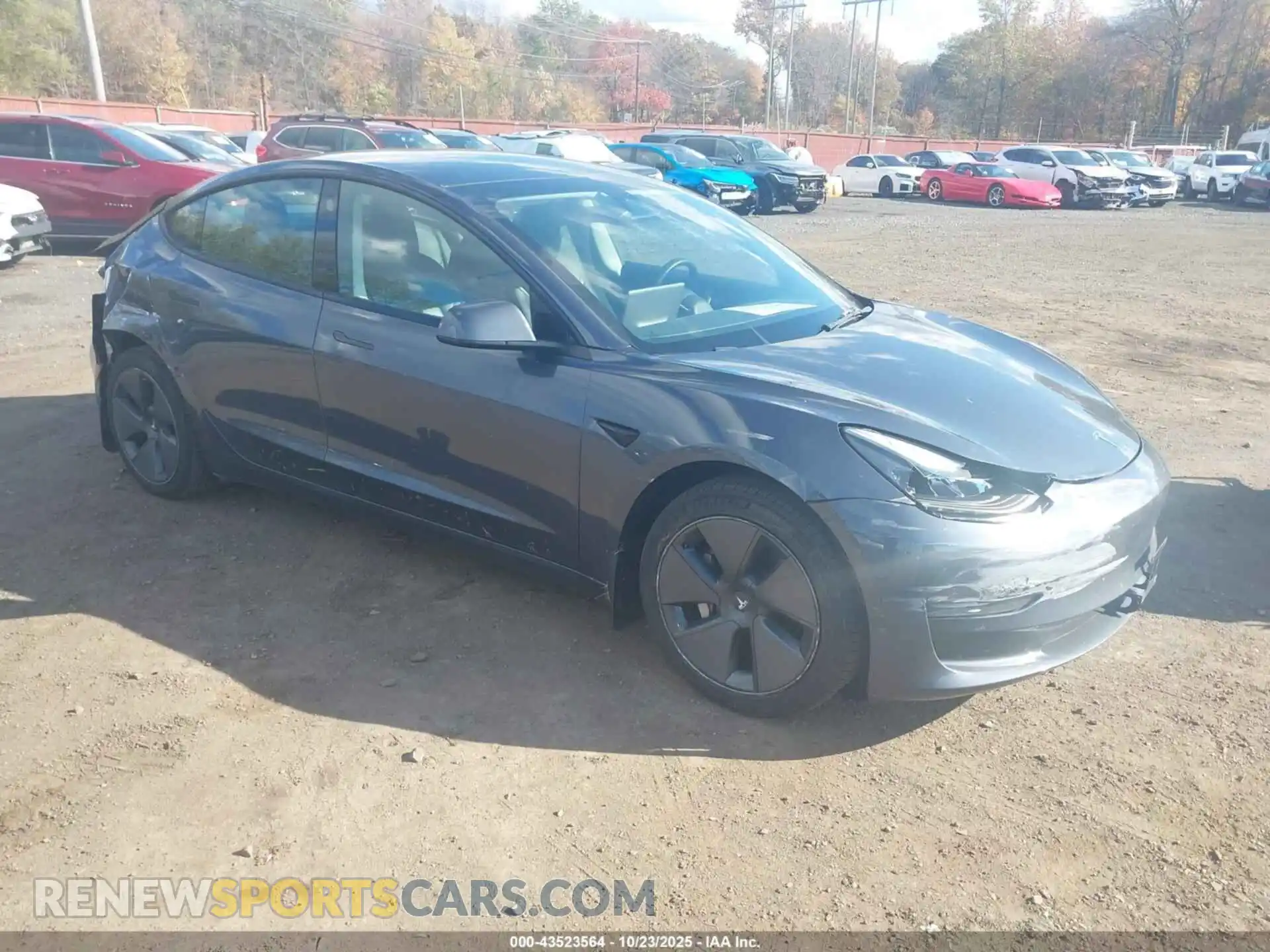 1 Photograph of a damaged car 5YJ3E1EA2PF403141 TESLA MODEL 3 2023