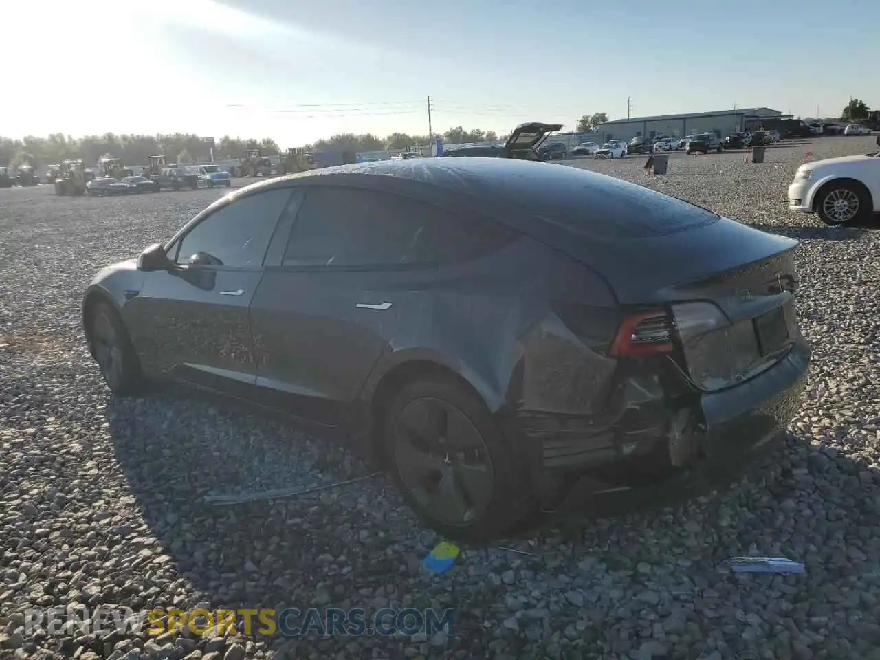 2 Photograph of a damaged car 5YJ3E1EA2PF408579 TESLA MODEL 3 2023