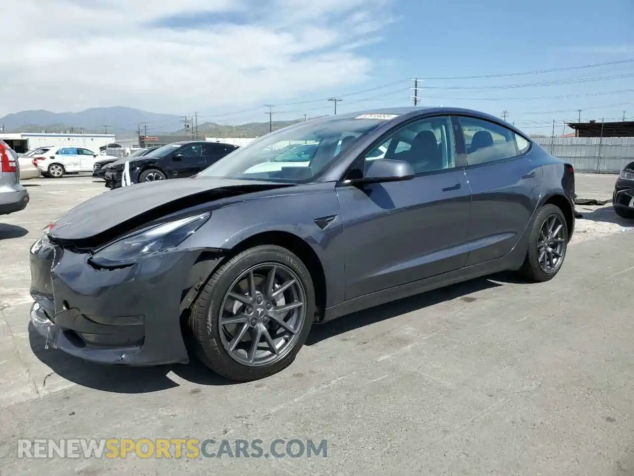 1 Photograph of a damaged car 5YJ3E1EA2PF410770 TESLA MODEL 3 2023
