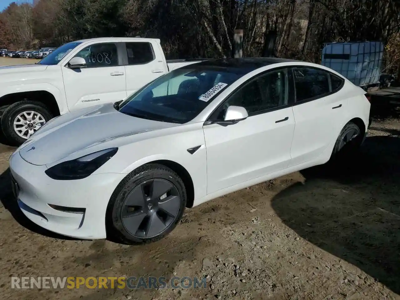1 Photograph of a damaged car 5YJ3E1EA2PF417590 TESLA MODEL 3 2023