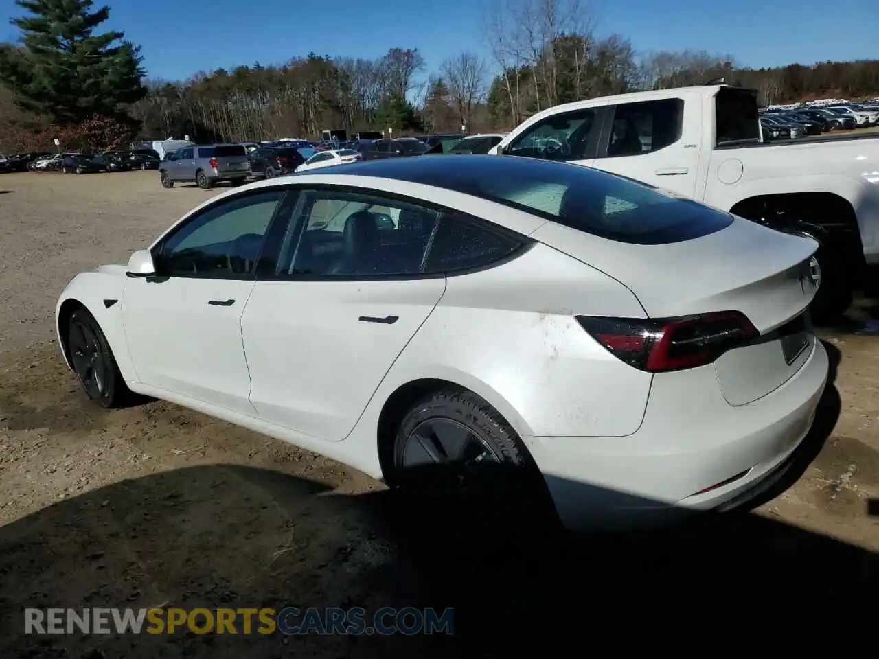 2 Photograph of a damaged car 5YJ3E1EA2PF417590 TESLA MODEL 3 2023