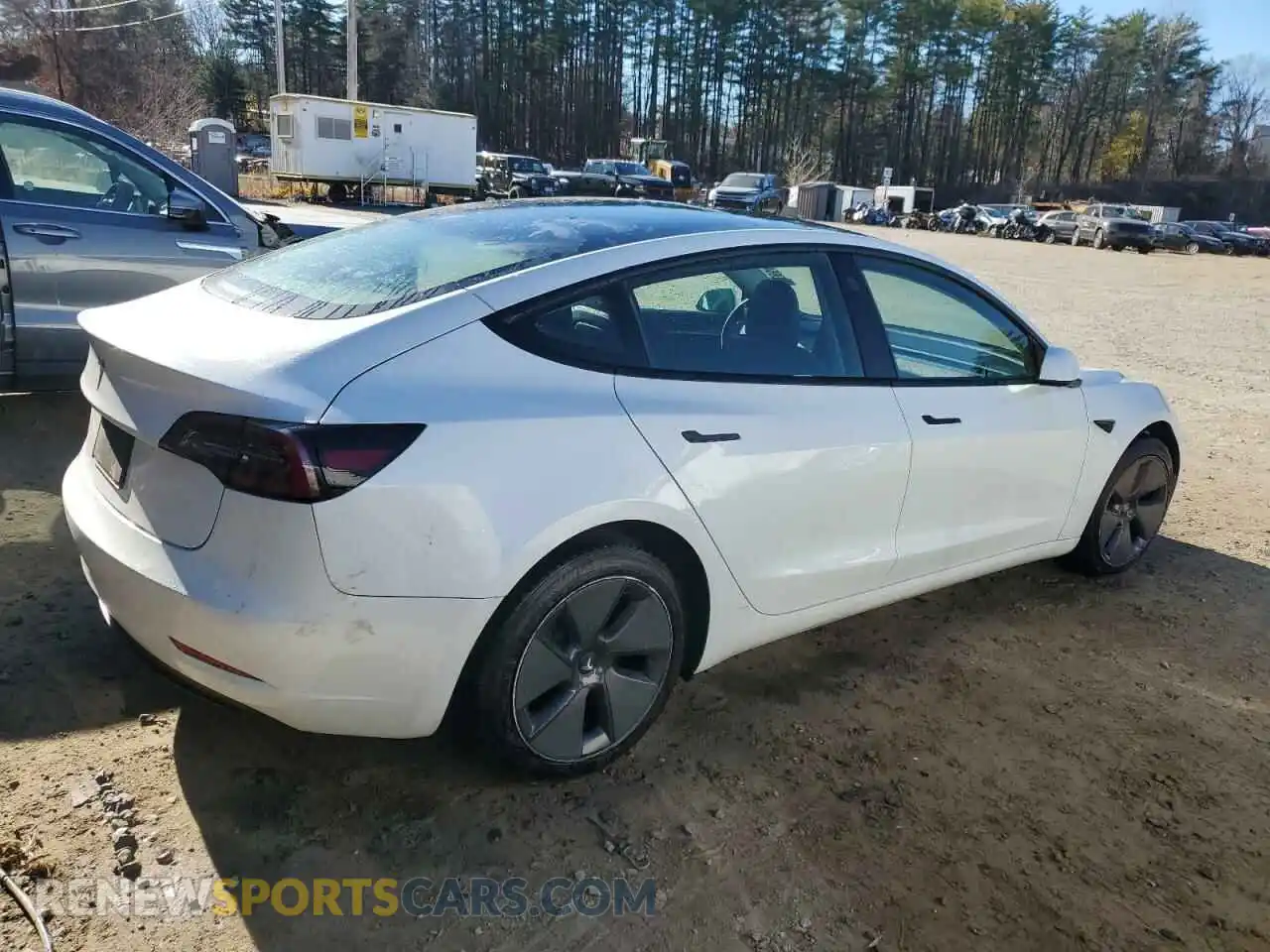 3 Photograph of a damaged car 5YJ3E1EA2PF417590 TESLA MODEL 3 2023