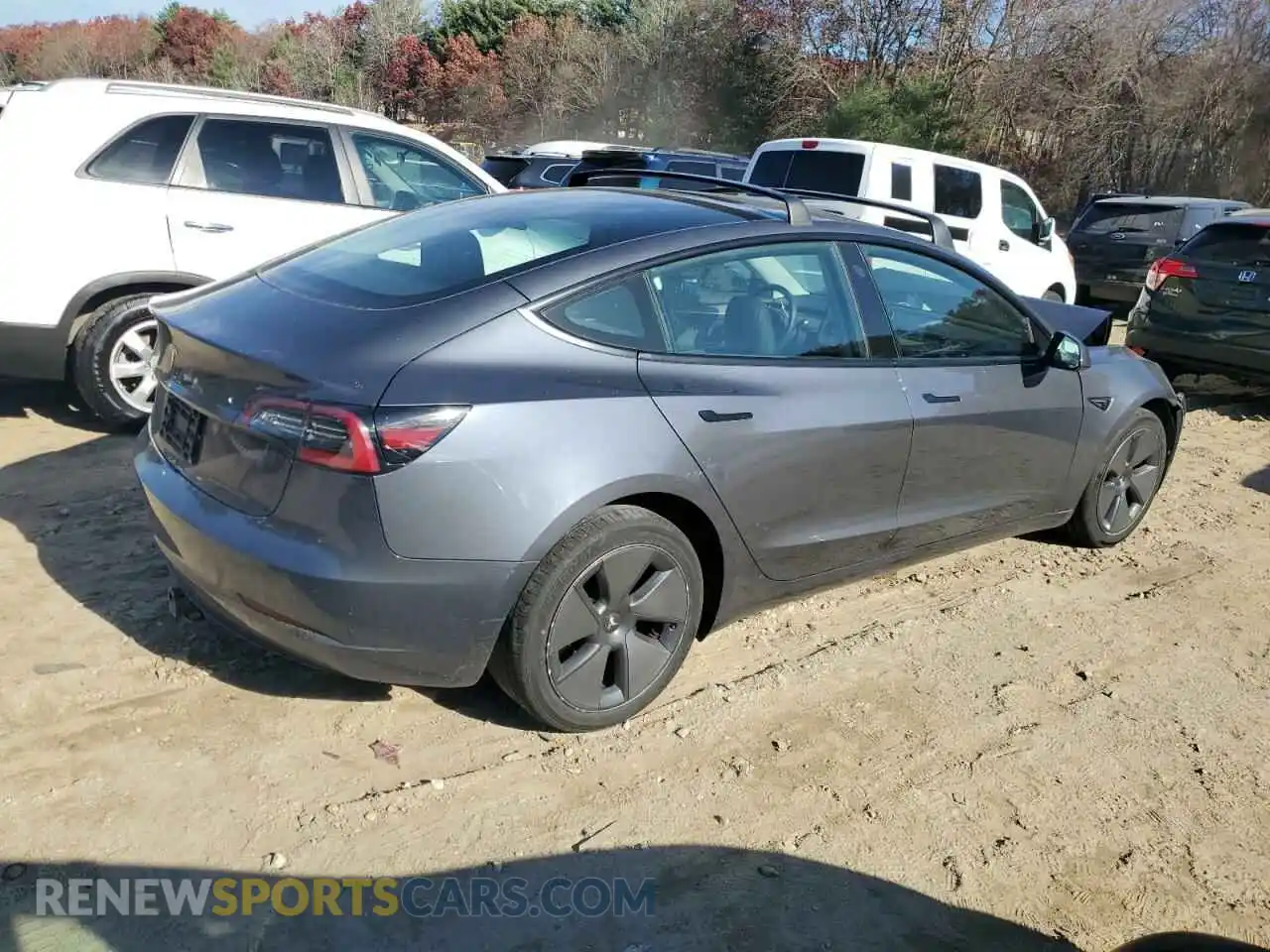 3 Photograph of a damaged car 5YJ3E1EA2PF428508 TESLA MODEL 3 2023