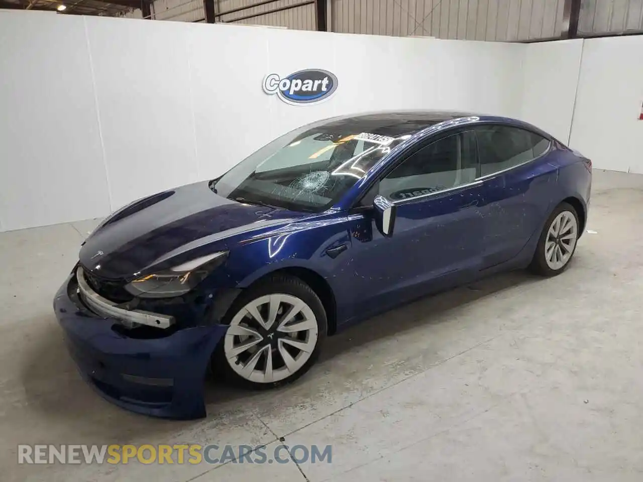 1 Photograph of a damaged car 5YJ3E1EA2PF433420 TESLA MODEL 3 2023