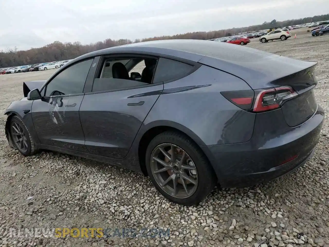 2 Photograph of a damaged car 5YJ3E1EA2PF436186 TESLA MODEL 3 2023