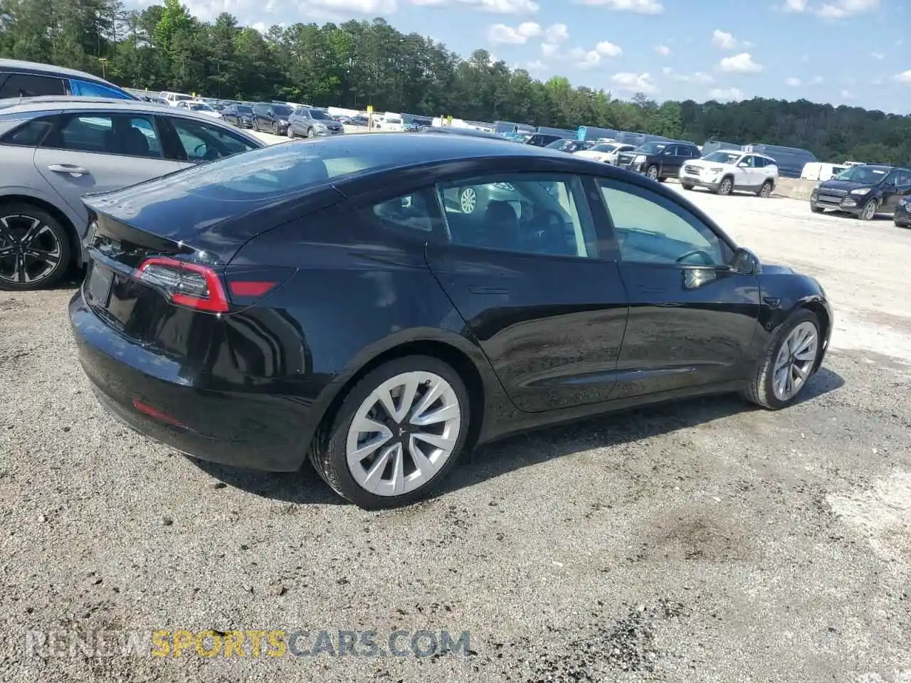 3 Photograph of a damaged car 5YJ3E1EA2PF439220 TESLA MODEL 3 2023