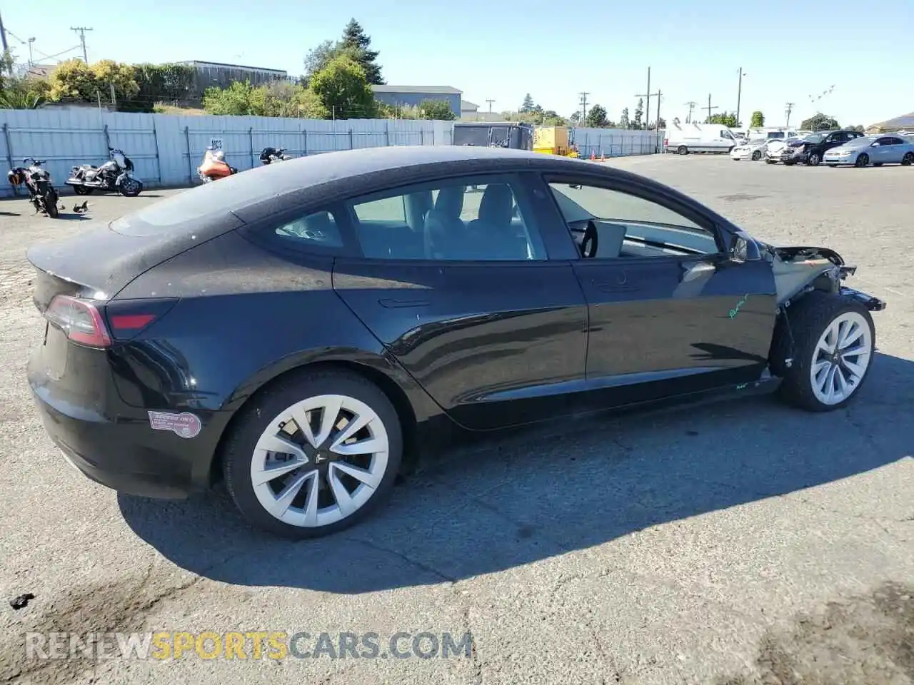 3 Photograph of a damaged car 5YJ3E1EA2PF449956 TESLA MODEL 3 2023