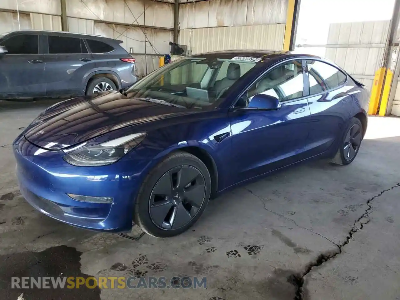 1 Photograph of a damaged car 5YJ3E1EA2PF451027 TESLA MODEL 3 2023