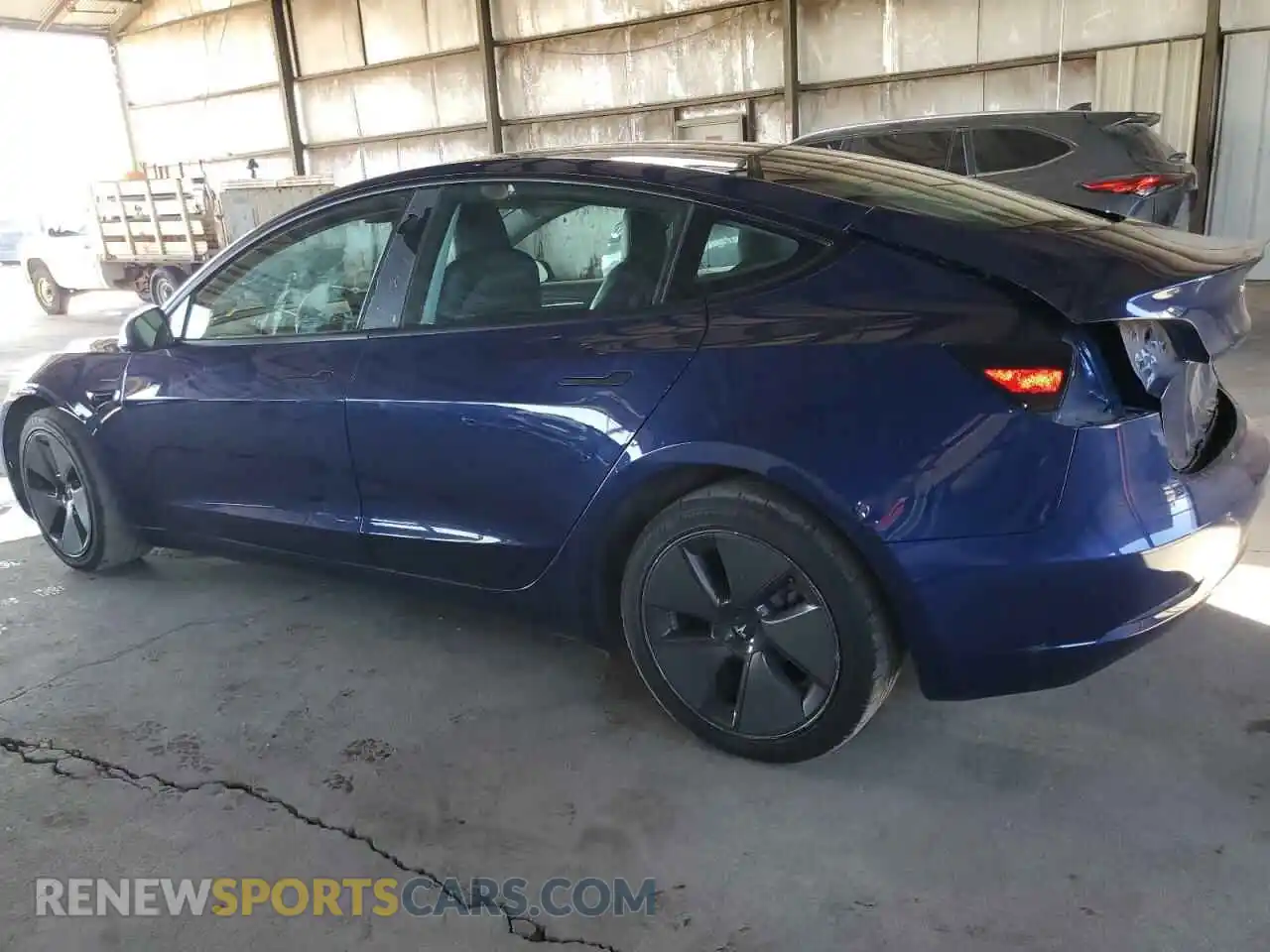 2 Photograph of a damaged car 5YJ3E1EA2PF451027 TESLA MODEL 3 2023