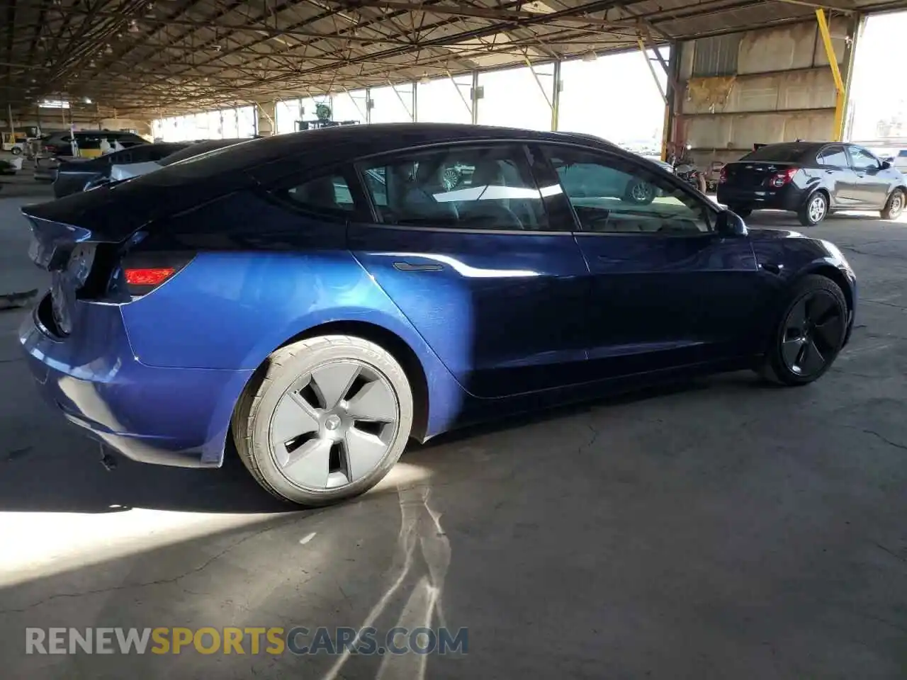 3 Photograph of a damaged car 5YJ3E1EA2PF451027 TESLA MODEL 3 2023