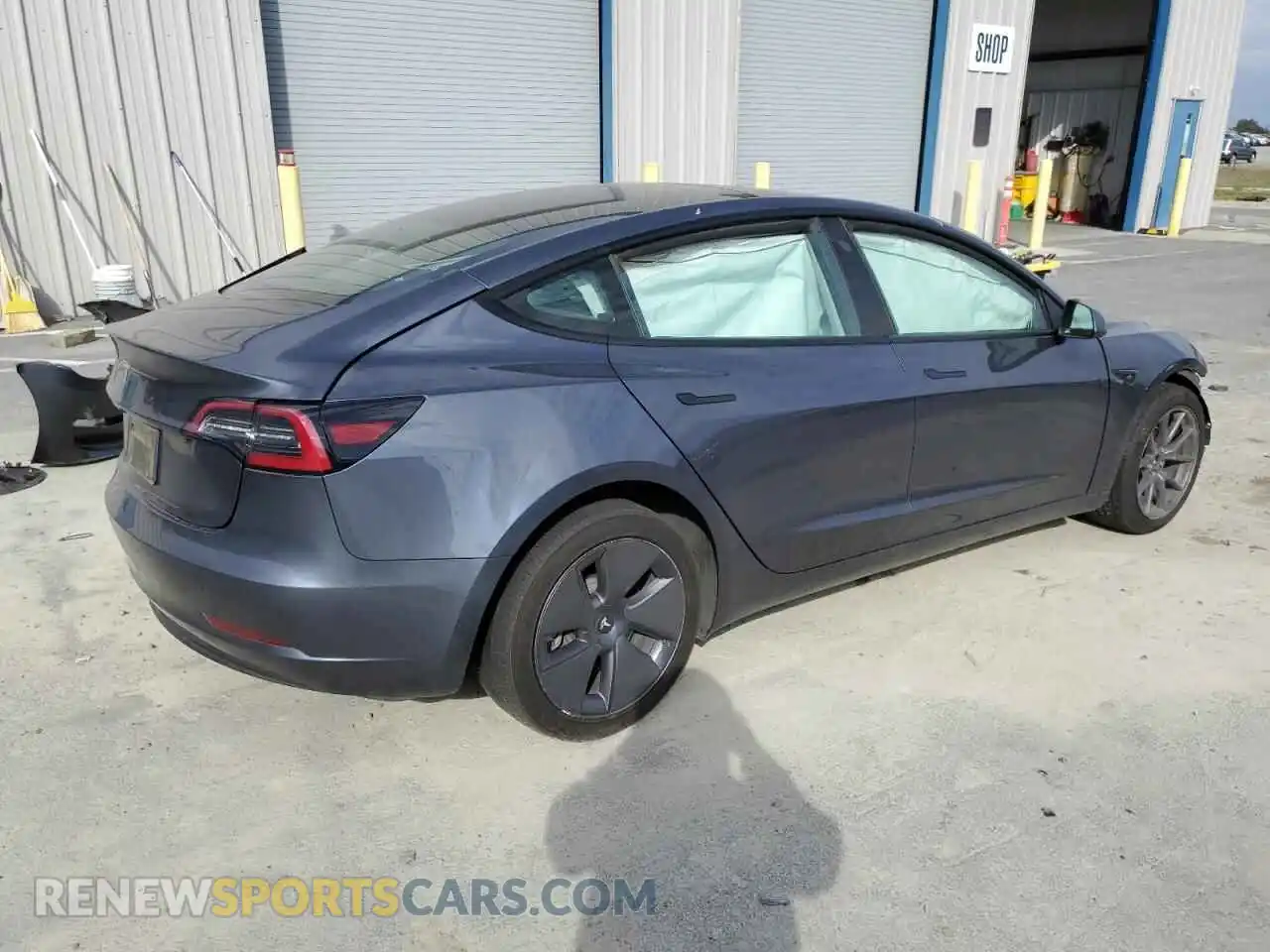 3 Photograph of a damaged car 5YJ3E1EA2PF454610 TESLA MODEL 3 2023