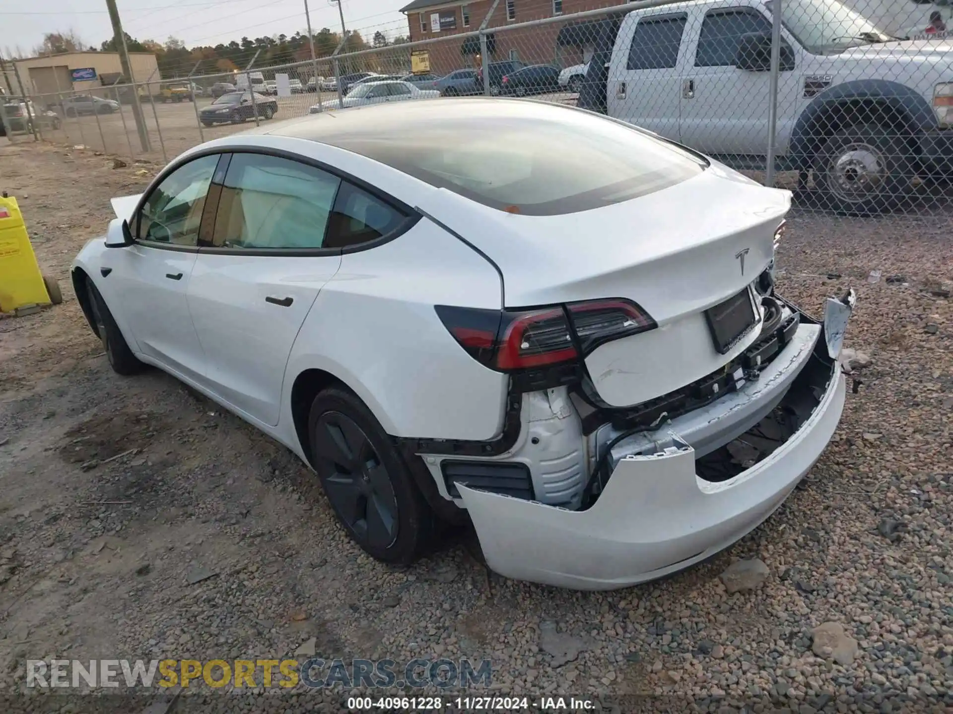3 Photograph of a damaged car 5YJ3E1EA2PF455045 TESLA MODEL 3 2023