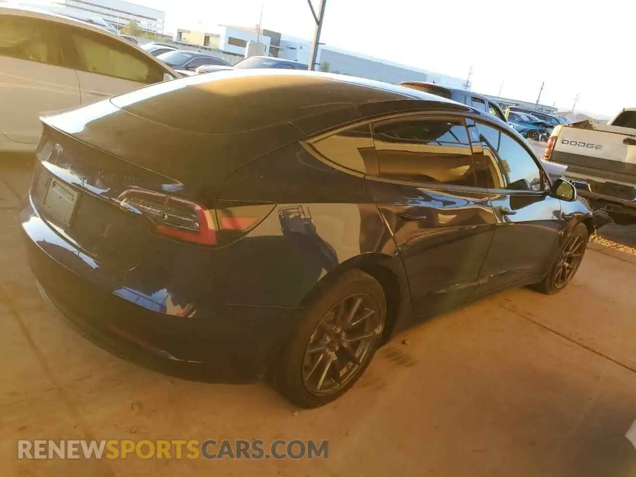 3 Photograph of a damaged car 5YJ3E1EA2PF458933 TESLA MODEL 3 2023