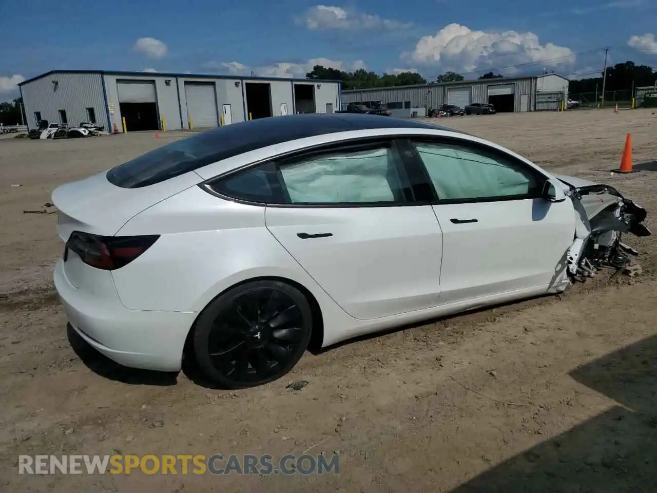 3 Photograph of a damaged car 5YJ3E1EA2PF460228 TESLA MODEL 3 2023