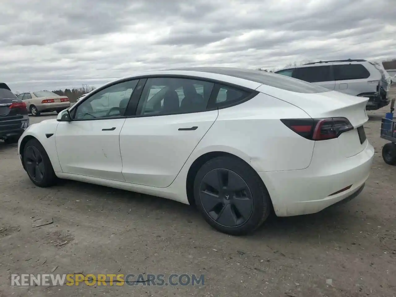 2 Photograph of a damaged car 5YJ3E1EA2PF467938 TESLA MODEL 3 2023