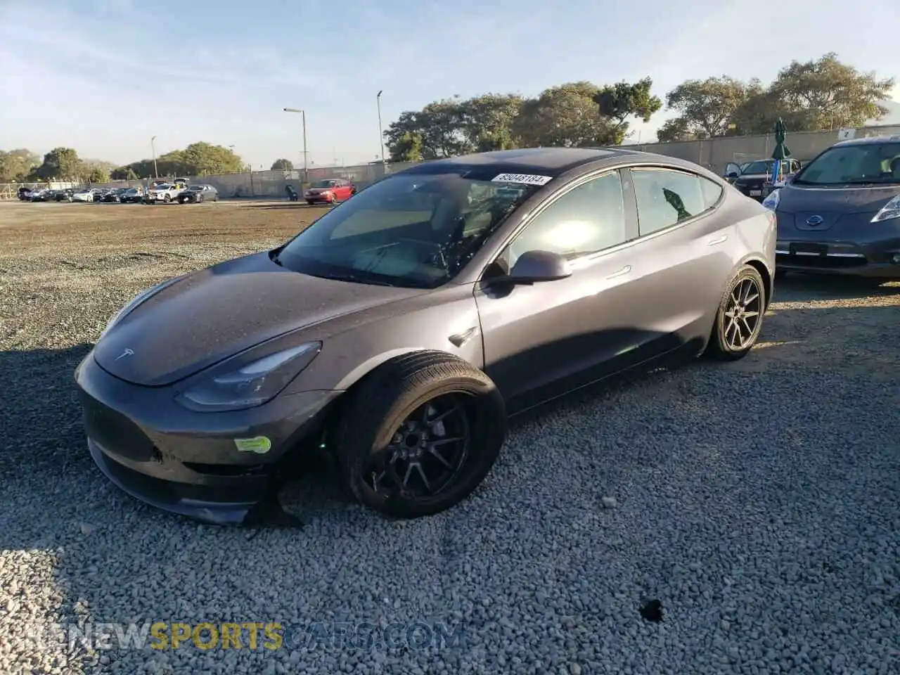1 Photograph of a damaged car 5YJ3E1EA2PF474100 TESLA MODEL 3 2023