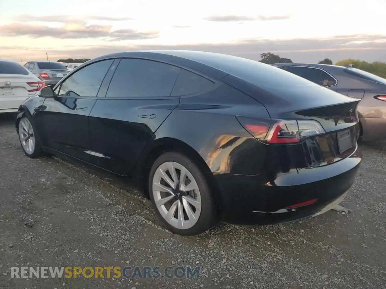 2 Photograph of a damaged car 5YJ3E1EA2PF491592 TESLA MODEL 3 2023