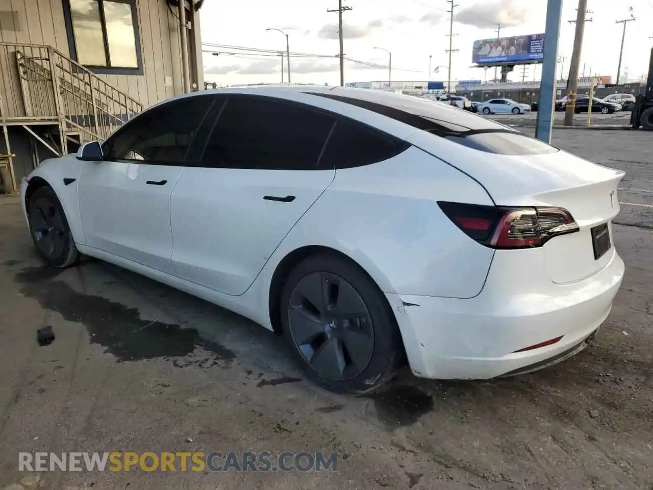 2 Photograph of a damaged car 5YJ3E1EA2PF498123 TESLA MODEL 3 2023