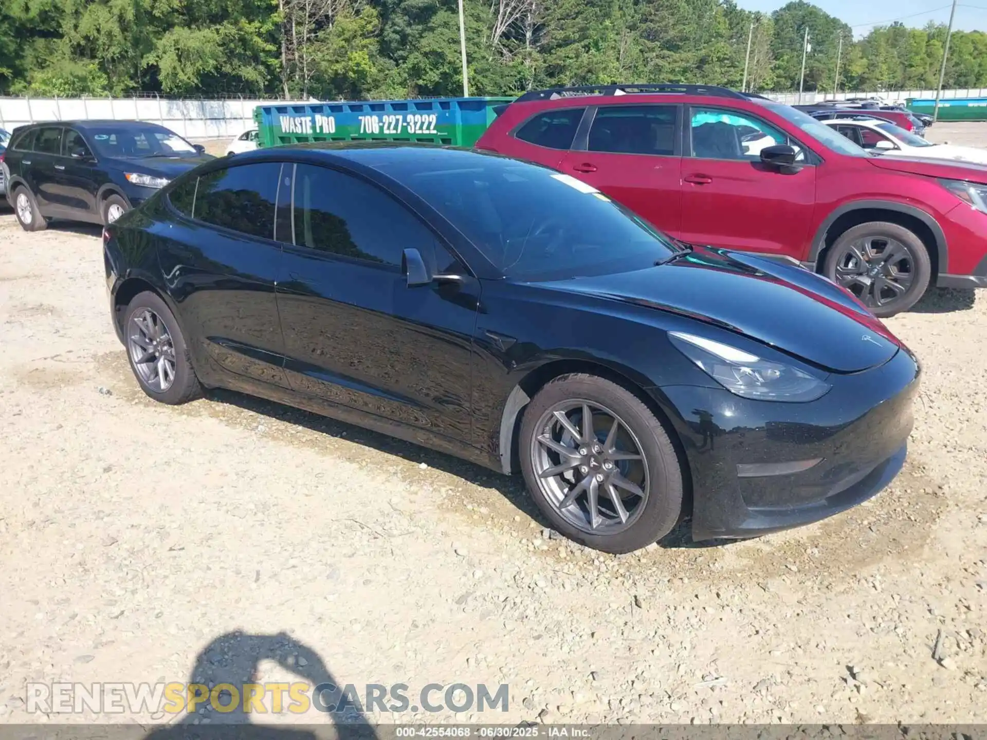 1 Photograph of a damaged car 5YJ3E1EA2PF505085 TESLA MODEL 3 2023