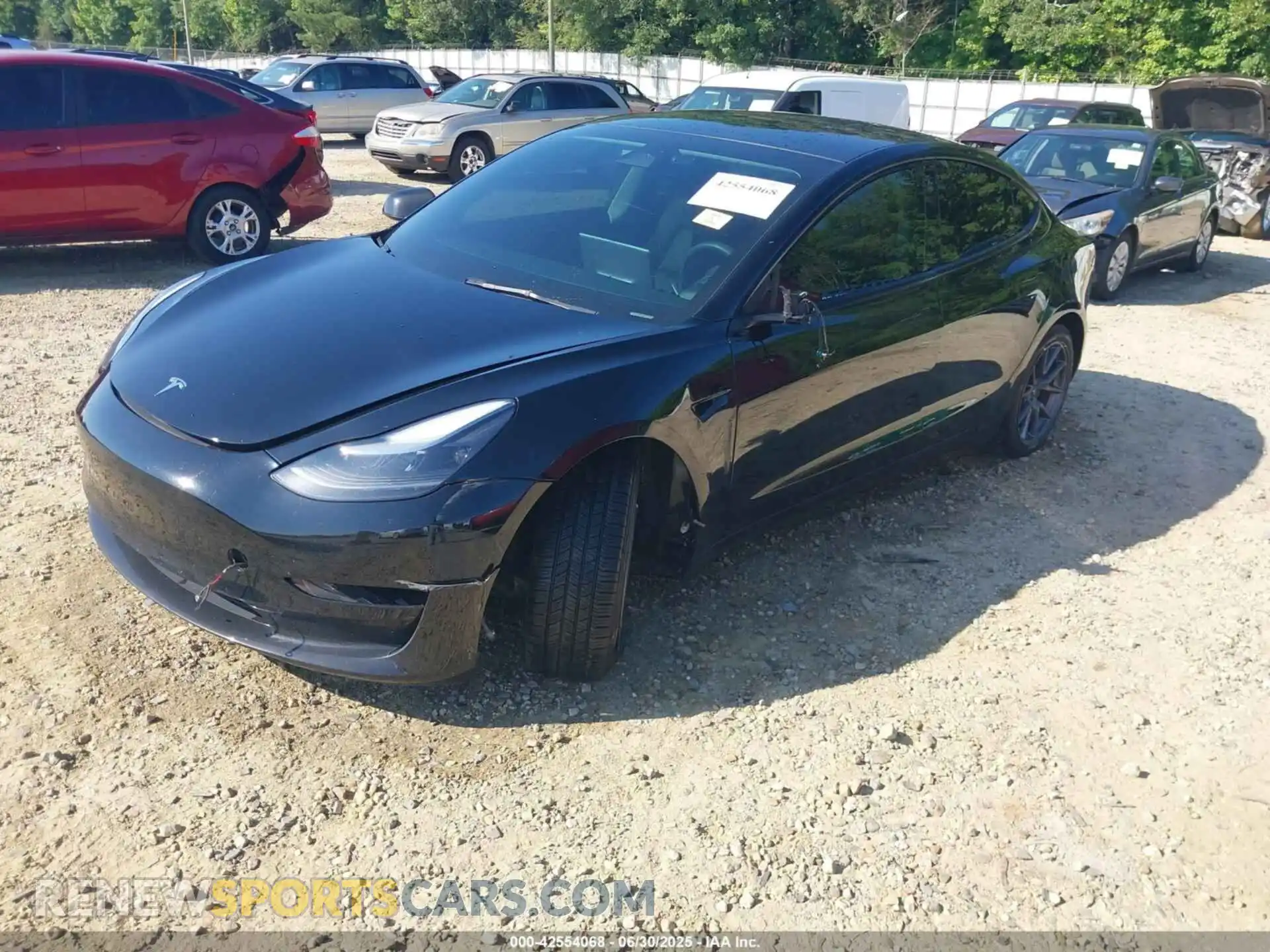2 Photograph of a damaged car 5YJ3E1EA2PF505085 TESLA MODEL 3 2023