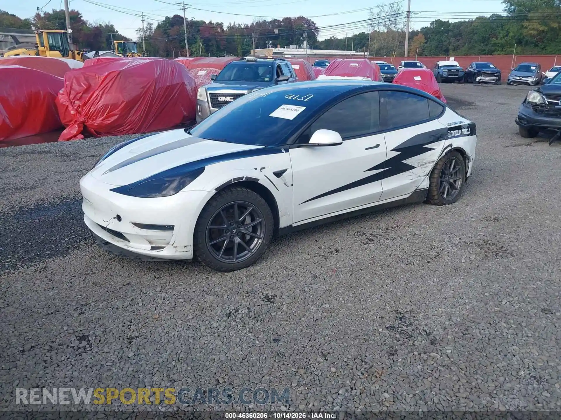 2 Фотография поврежденного автомобиля 5YJ3E1EA2PF508214 TESLA MODEL 3 2023