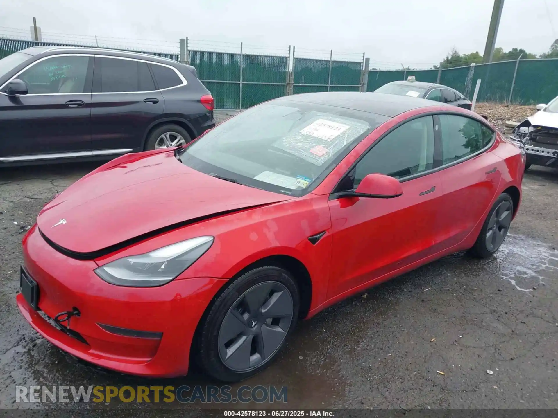 2 Photograph of a damaged car 5YJ3E1EA2PF509363 TESLA MODEL 3 2023