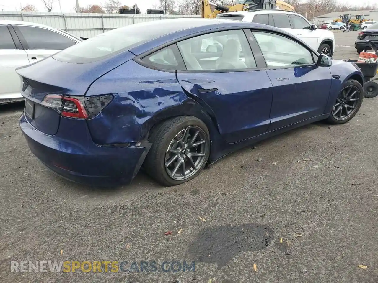 3 Photograph of a damaged car 5YJ3E1EA2PF512943 TESLA MODEL 3 2023