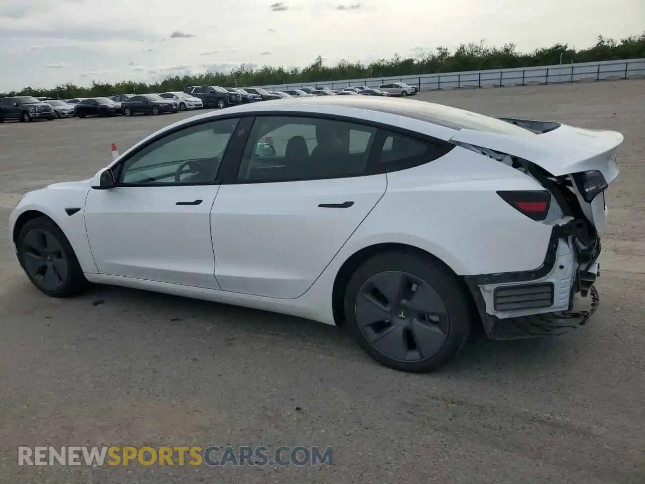 2 Photograph of a damaged car 5YJ3E1EA2PF514806 TESLA MODEL 3 2023