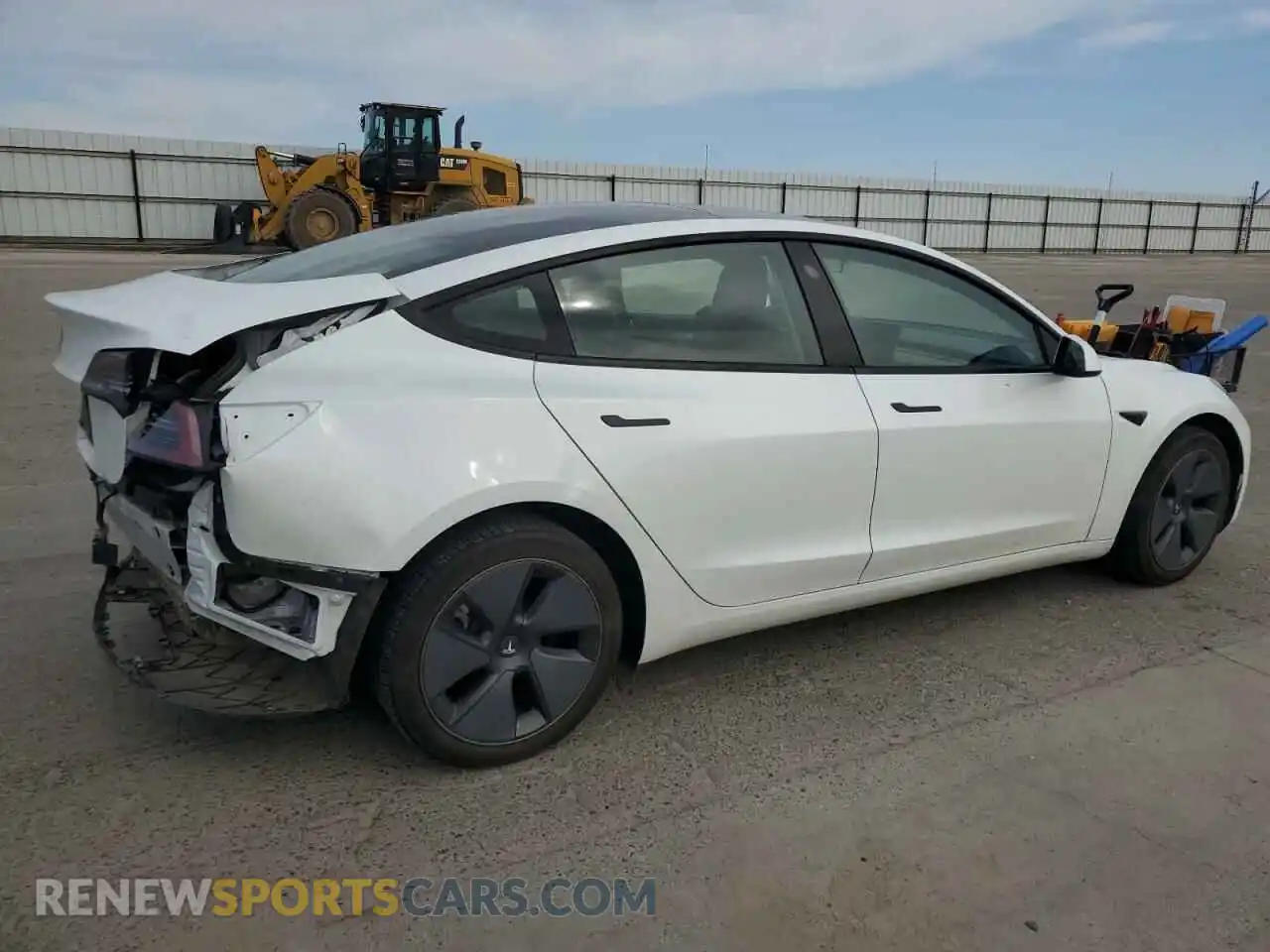 3 Photograph of a damaged car 5YJ3E1EA2PF514806 TESLA MODEL 3 2023