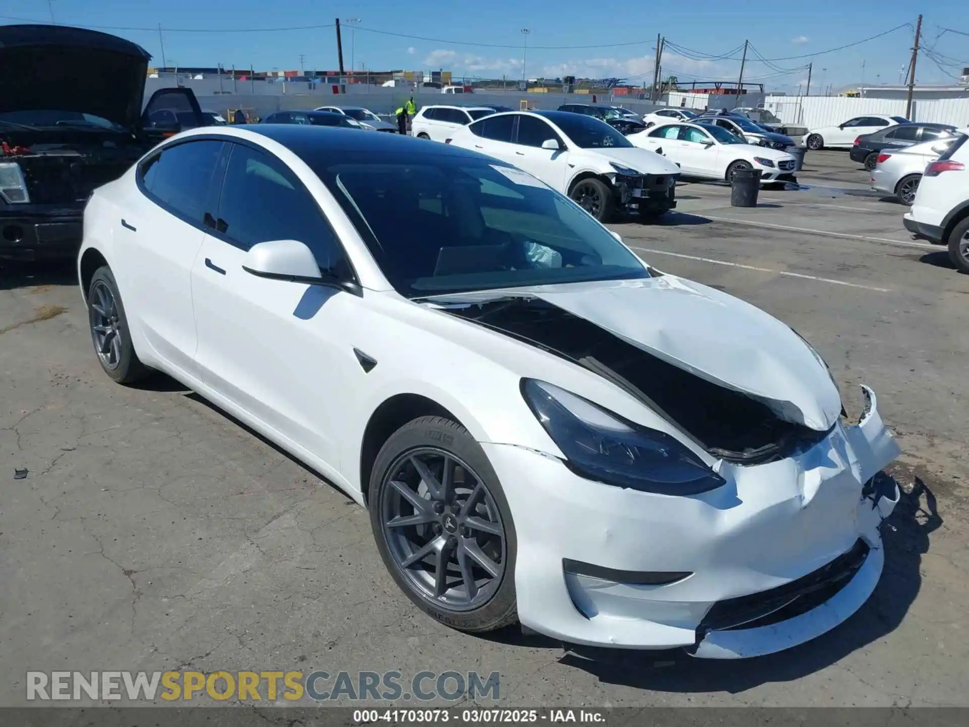 1 fotografías del automóvil dañado 5YJ3E1EA2PF514871 TESLA MODEL 3 2023