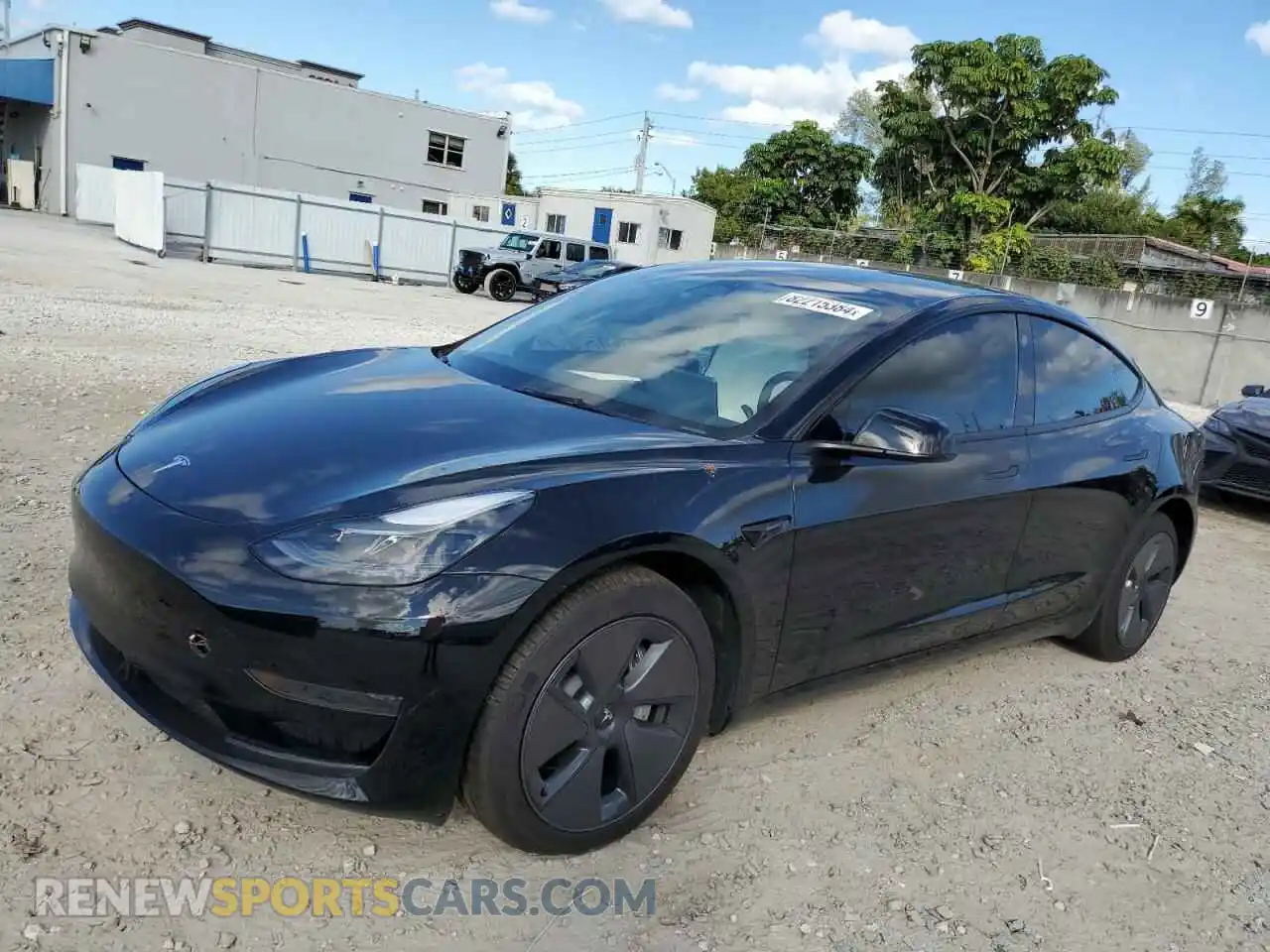 1 Photograph of a damaged car 5YJ3E1EA2PF518645 TESLA MODEL 3 2023