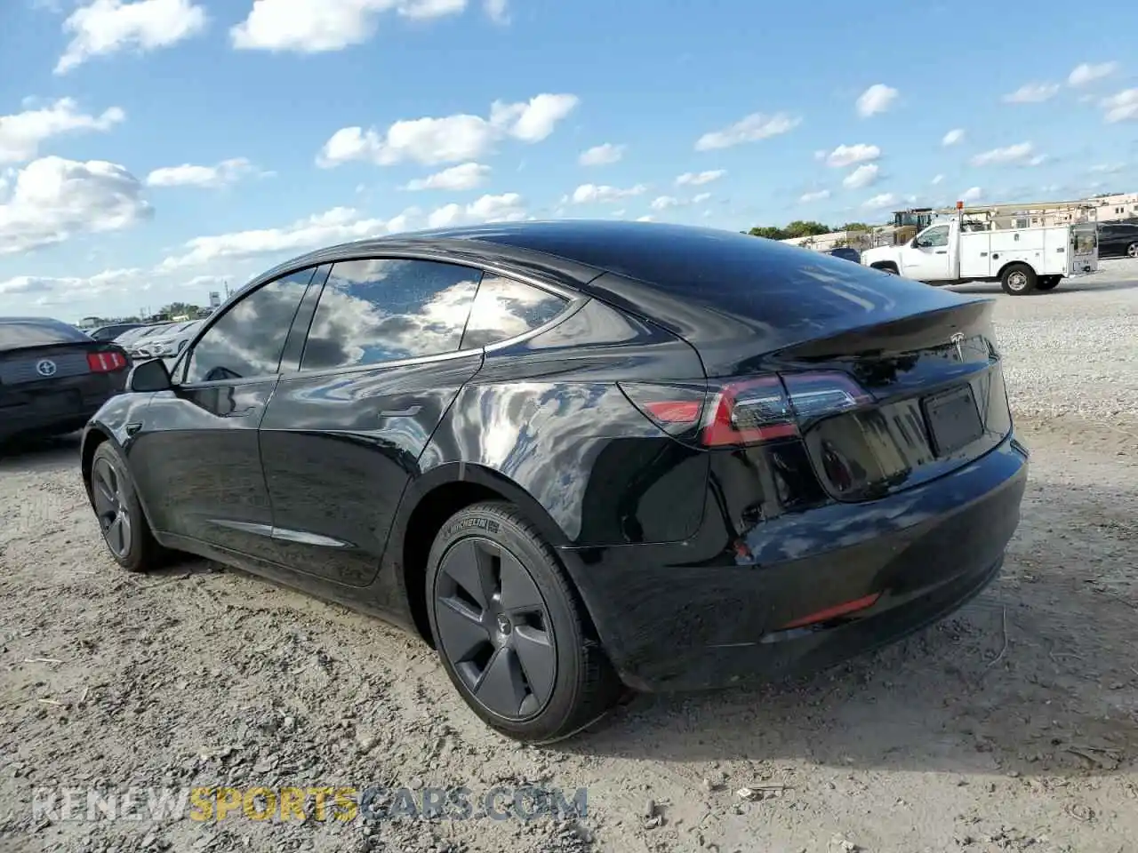 2 Photograph of a damaged car 5YJ3E1EA2PF518645 TESLA MODEL 3 2023