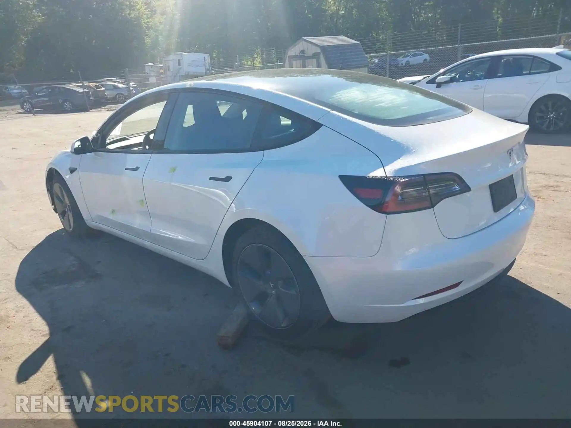 3 fotografías del automóvil dañado 5YJ3E1EA2PF540807 TESLA MODEL 3 2023